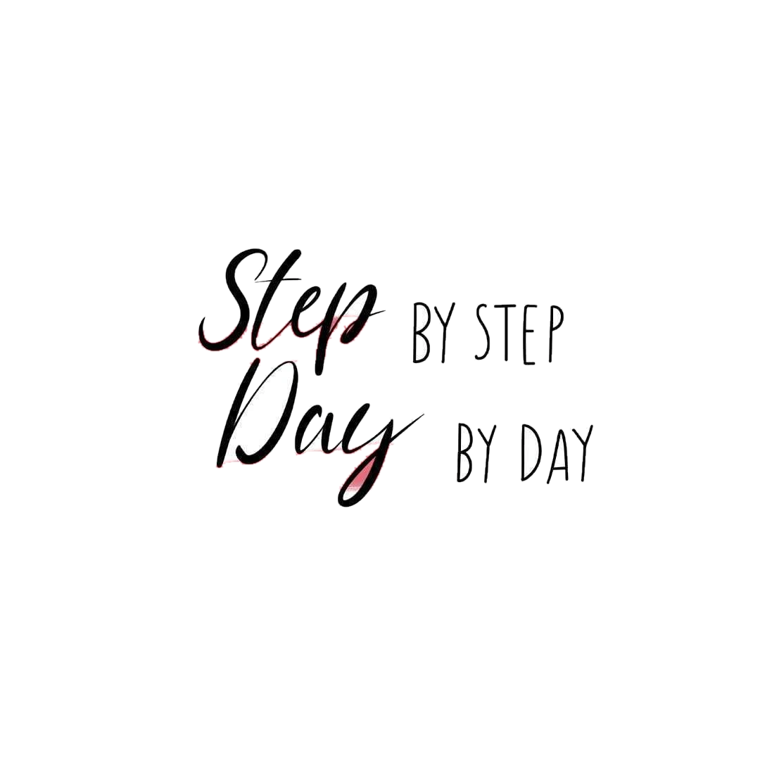 Step By Step Sticker